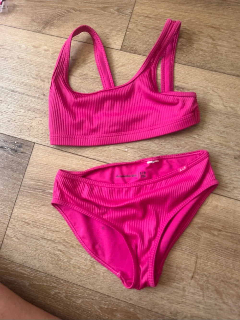 Lot of 12 girls swimsuits. Mostly size 8 but some 10. Target and Abercrombie